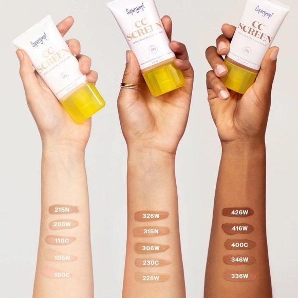 Supergoop! CC Screen 100% Mineral CC Cream SPF 50 Broad Spectrum Sunscreen 346W - Picture 6 of 6